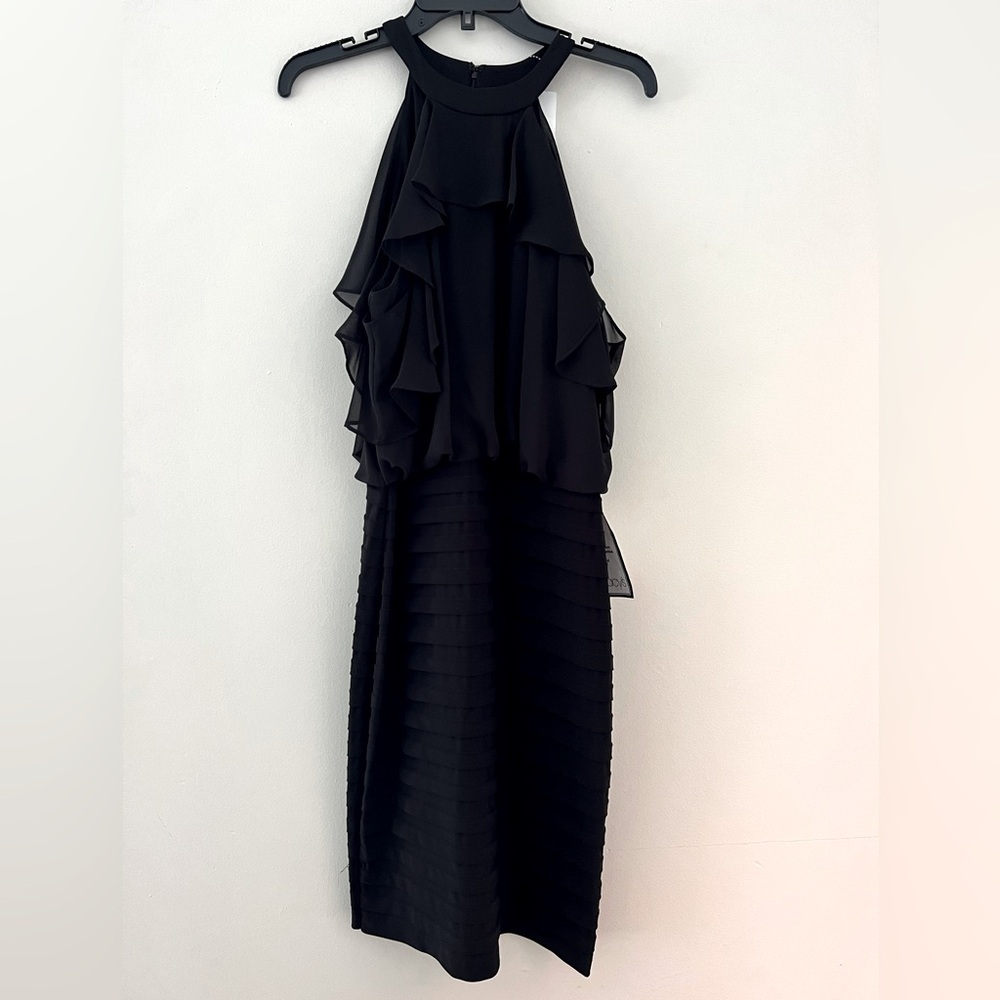 NEW BLACK COCKTAIL DRESS - Picture 11 of 15